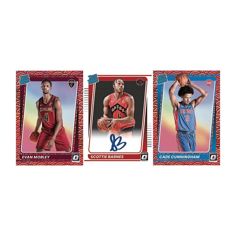 Коллекционные карточки PANINI NBA 2021-22 Donruss Optic Basketball Retail Box - изображение 4