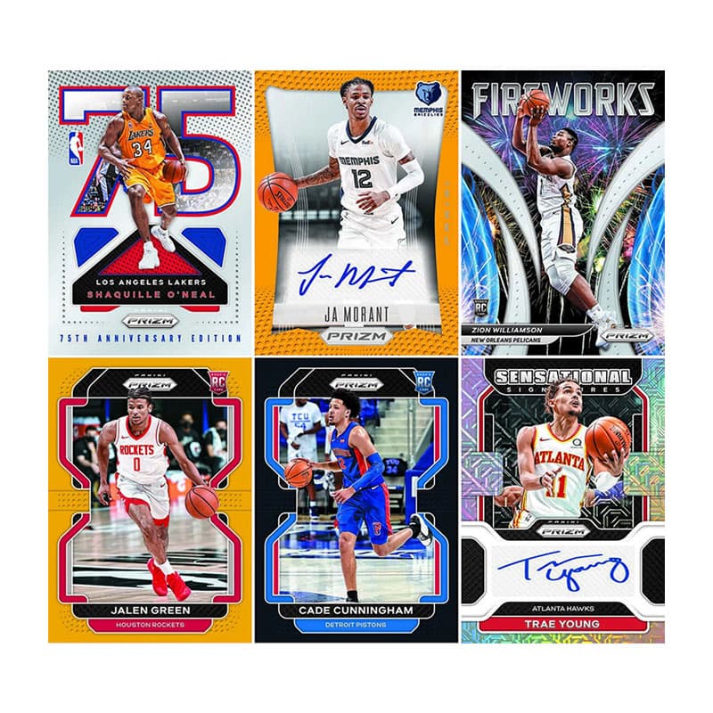 Коллекционные карточки PANINI 2021-22 prizm Basketball Blaster Box - изображение 3