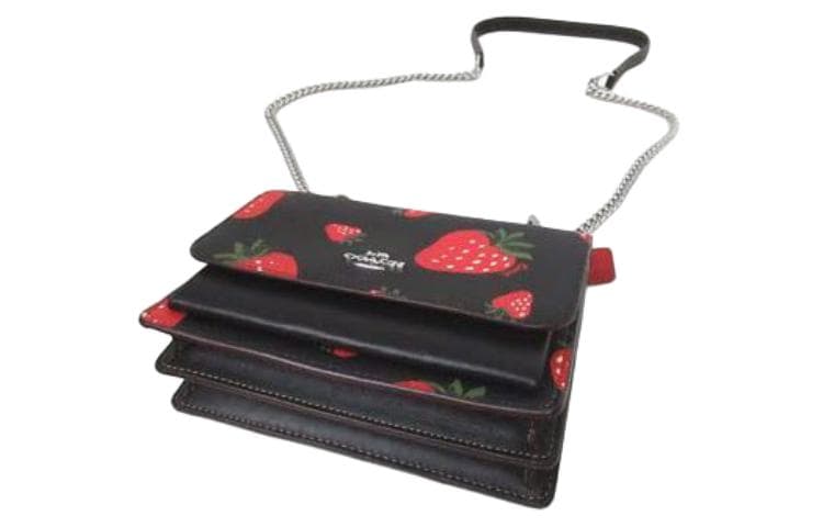 Сумка через плечо COACH Klare 18 Strawberry Print - изображение 4