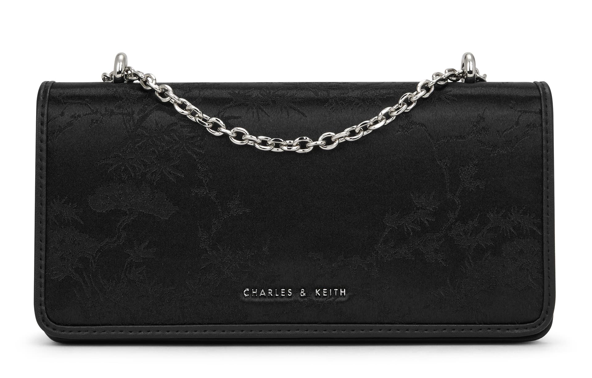 Сумка через плечо Charles & Keith Satin Chain Crossbody Bag - изображение 1