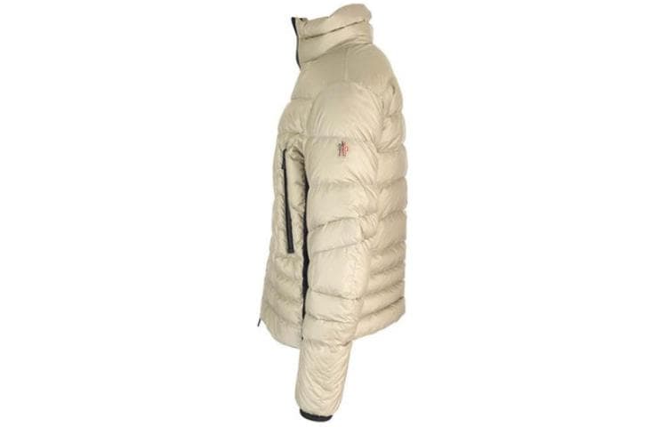 Куртка Moncler Slim Fit Zip Jacket Light Beige - изображение 3