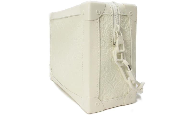 Сумка через плечо Louis Vuitton Soft Trunk White - изображение 2