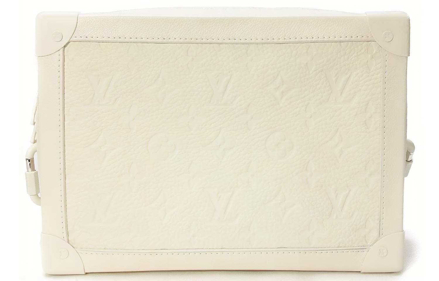 Сумка через плечо Louis Vuitton Soft Trunk White - изображение 3