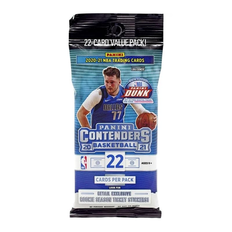 Коллекционные карточки PANINI NBA 2020-21 Contenders VALUE Box - изображение 2