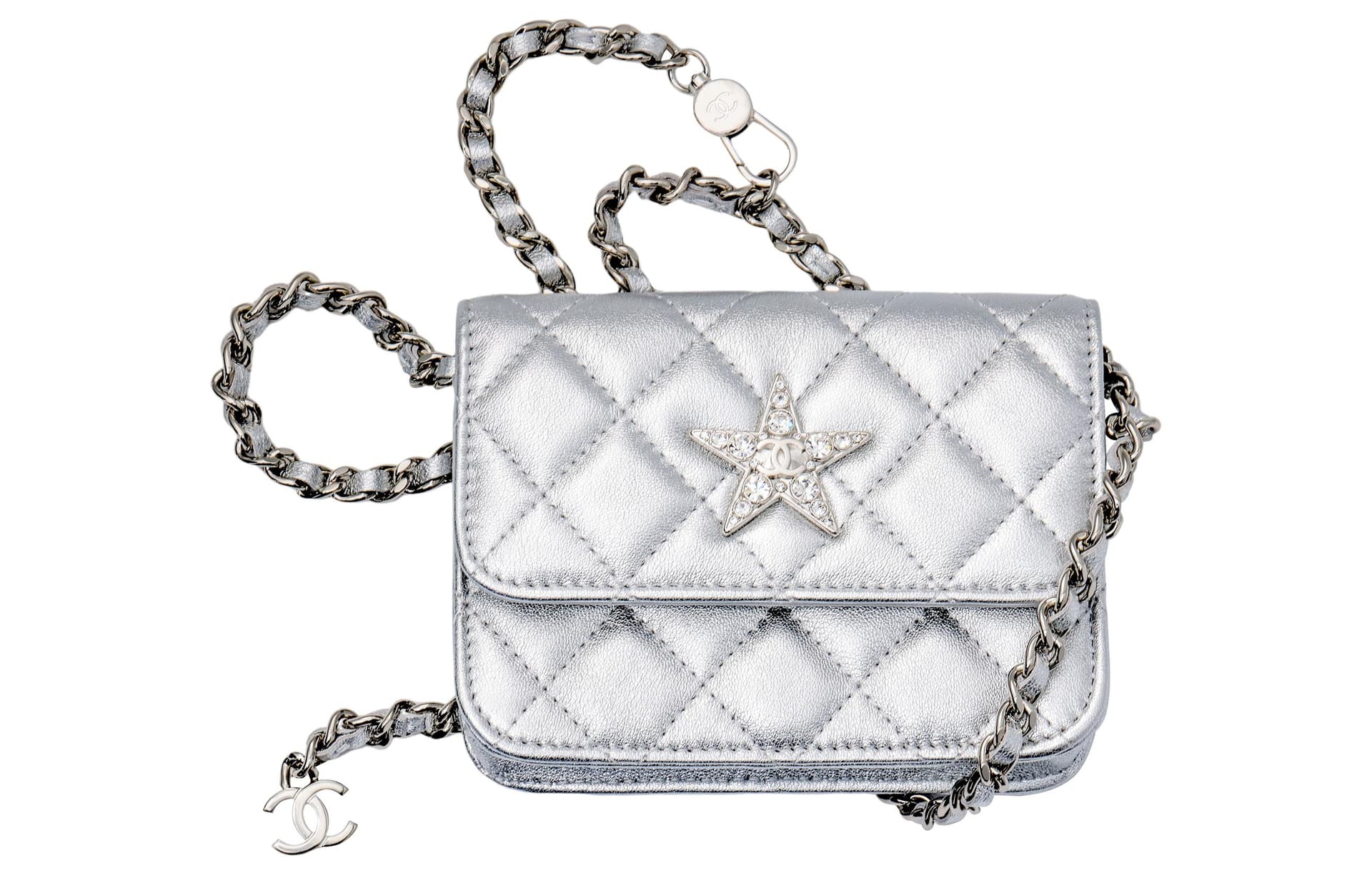 Сумка через плечо Chanel 24C Silver - изображение 1