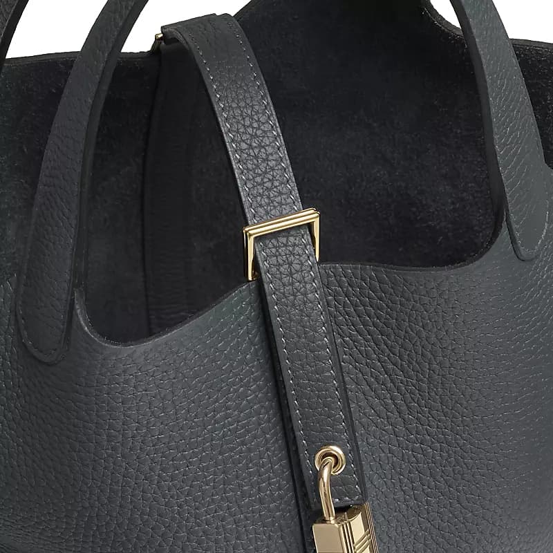Сумка HERMES Picotin Lock 18 Clemence H0 Gris Misty - изображение 4