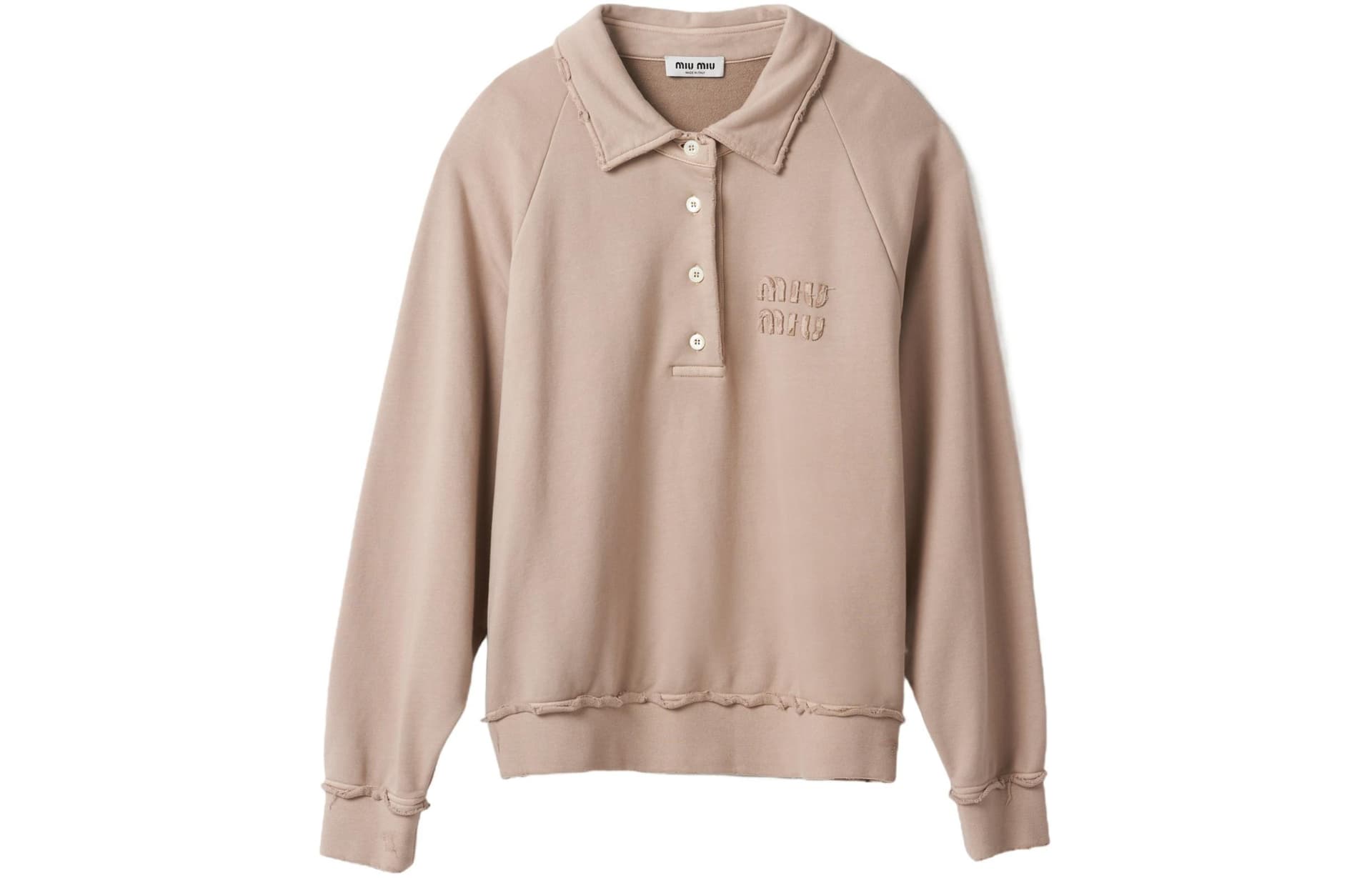 Худи MIU MIU SS24 Logo - изображение 3