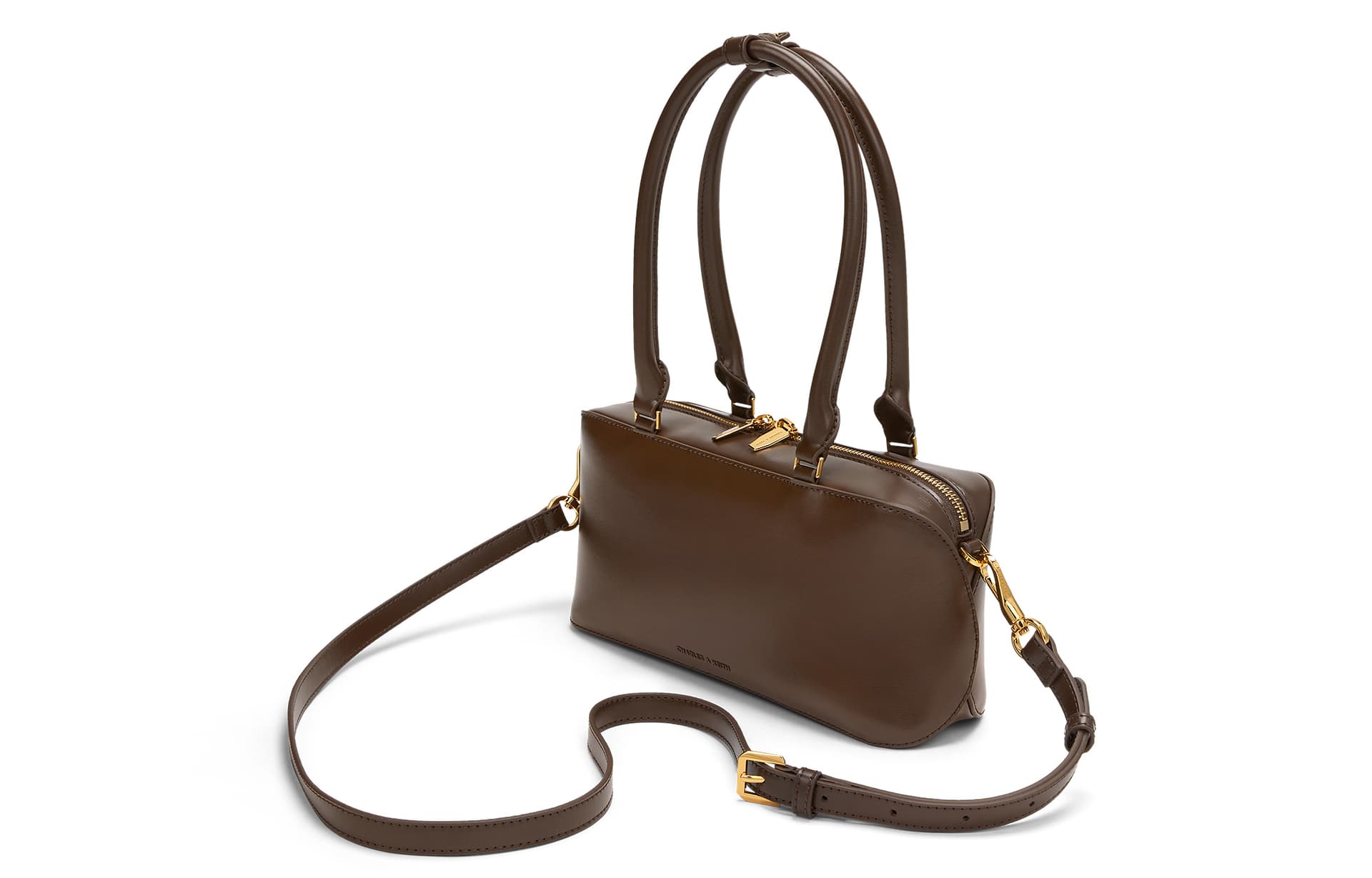 Сумка через плечо CHARLESKEITH PU Dark BrownOat - изображение 3