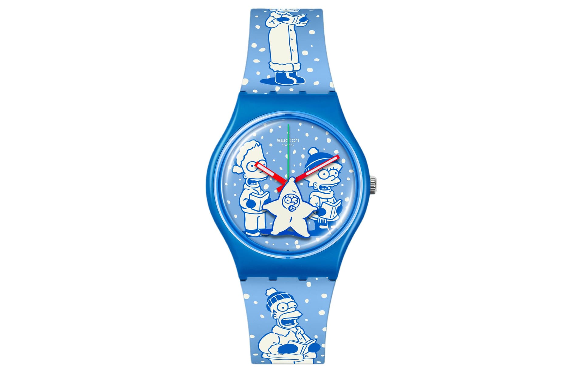 Часы SWATCH THE SIMPSONS COLLECTION 30 34mm SO28Z126 - изображение 1