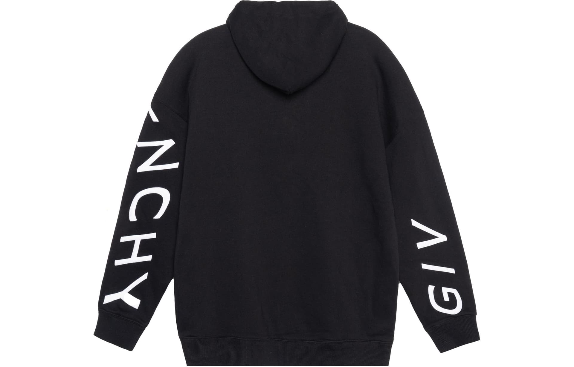Худи Givenchy Logo Embroidered Hoodie Black - изображение 2