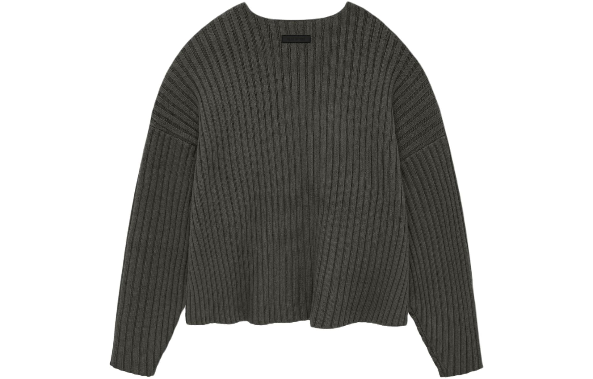 Кардиган Fear of God Essentials SS24 Raw Neck Sweater INK - изображение 2