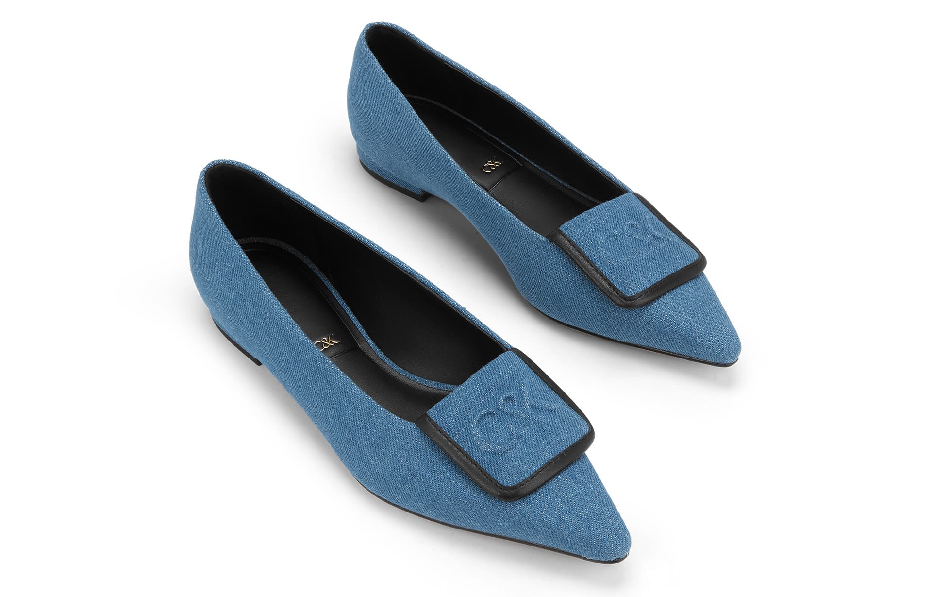 Тапочки CHARLESKEITH ck 1.6cm BlueWhite - изображение 3