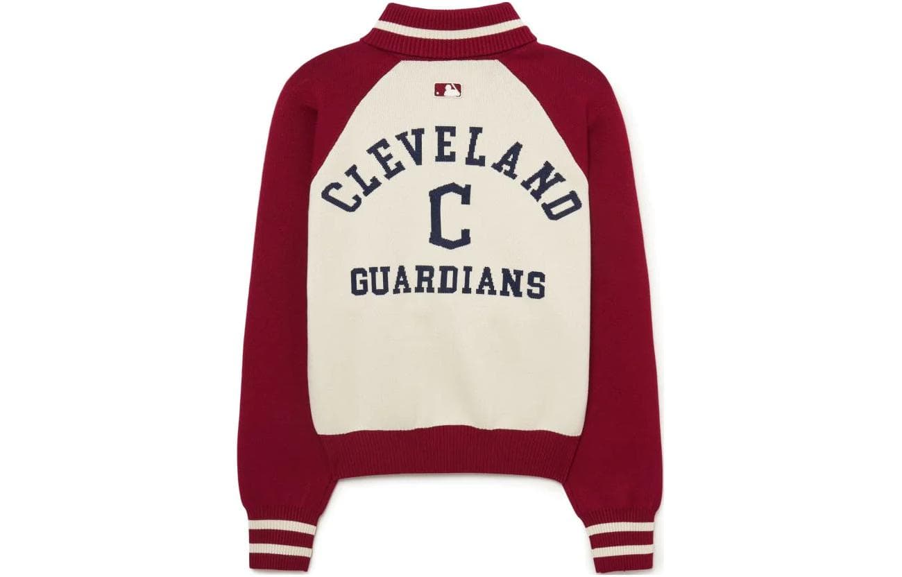 Кофта MLB Varsity Cardigan Cleveland Guardians - изображение 2