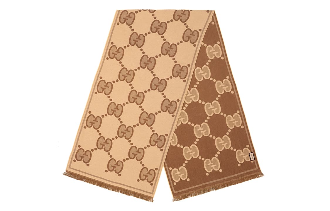 Шарф Gucci GG Wool Scarf - изображение 3