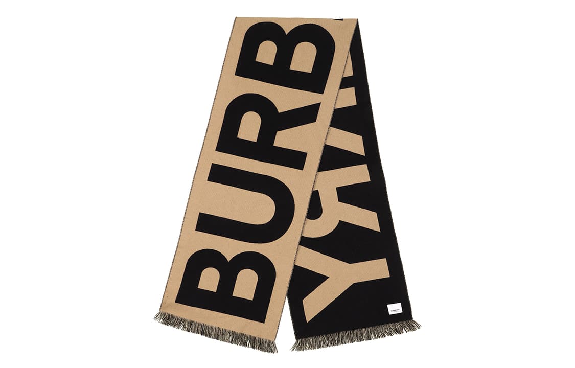 Шарф Burberry Logo Wool Jacquard Scarf - изображение 2