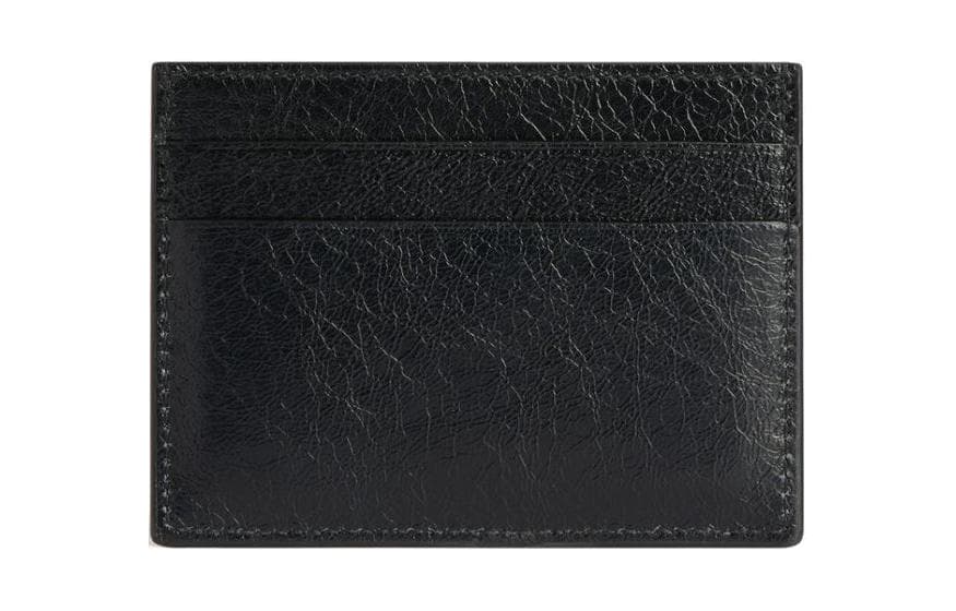 Картхолдер Balenciaga DIY Metal Art Lambskin Card Holder Black White - изображение 4