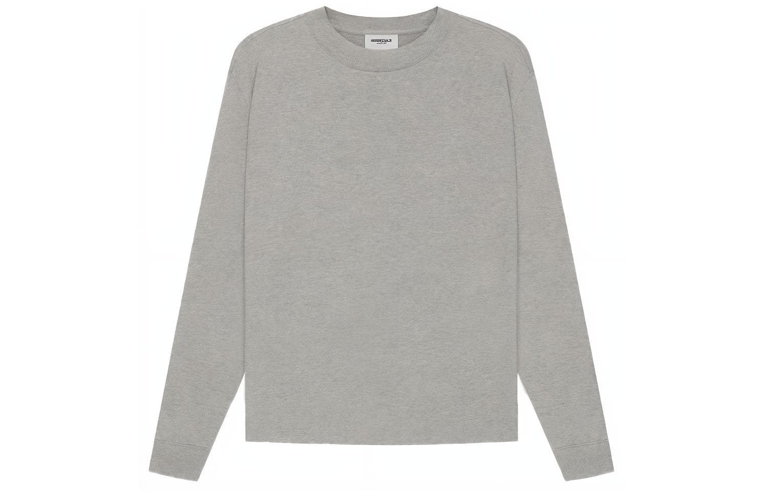 Кофта Fear of God Essentials SS21 Long Sleeve Tee Dark Heather Oatmeal T - изображение 1