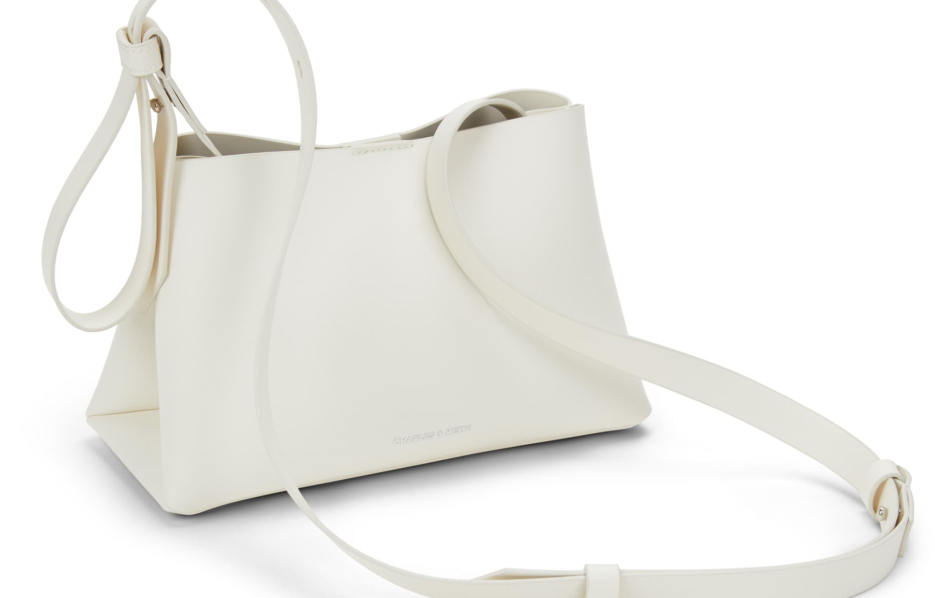Сумка через плечо CHARLESKEITH ck Dark BrownCream - изображение 3
