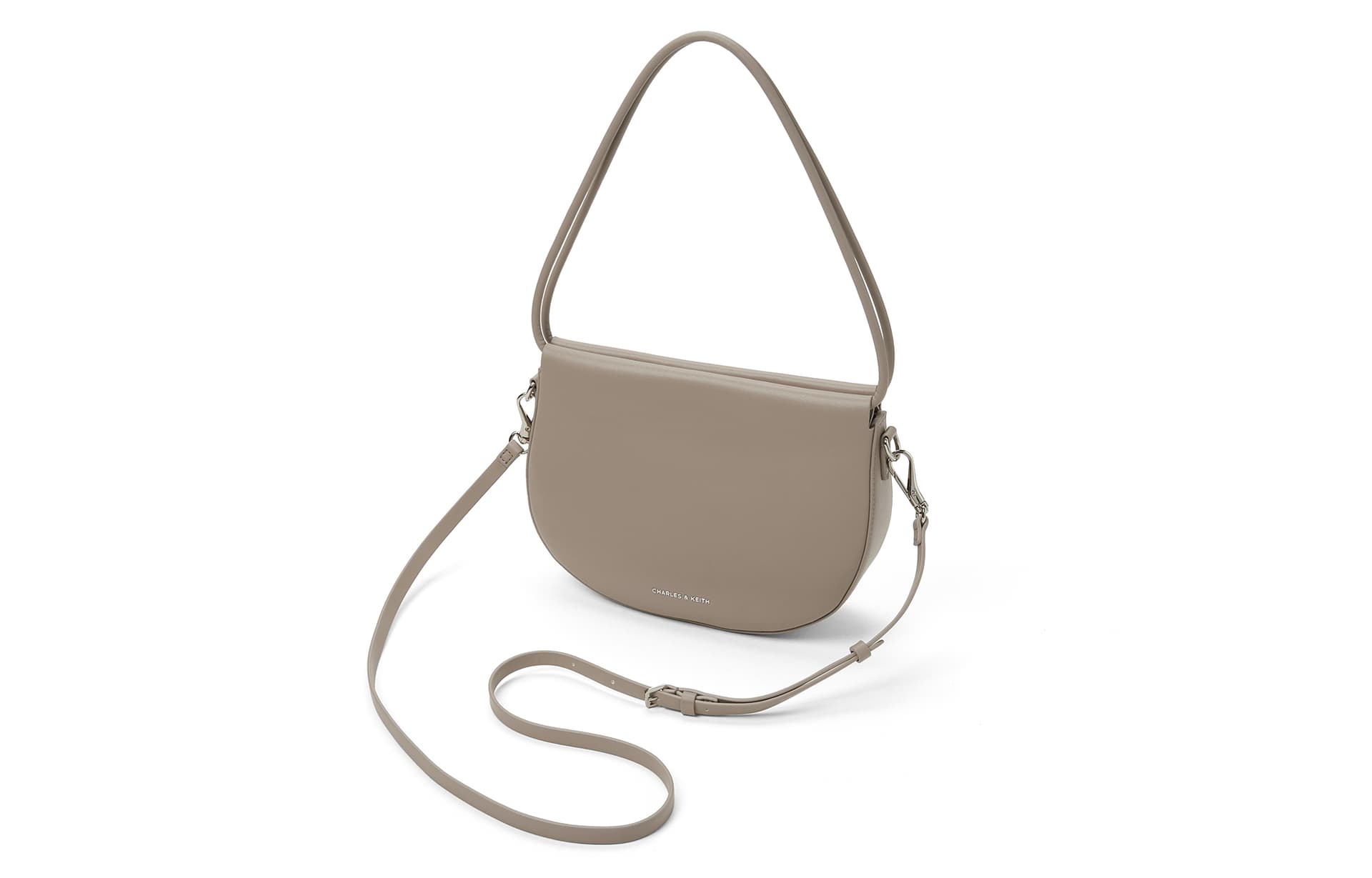 Мини-сумка CHARLESKEITH ck TaupeNoirTan - изображение 2
