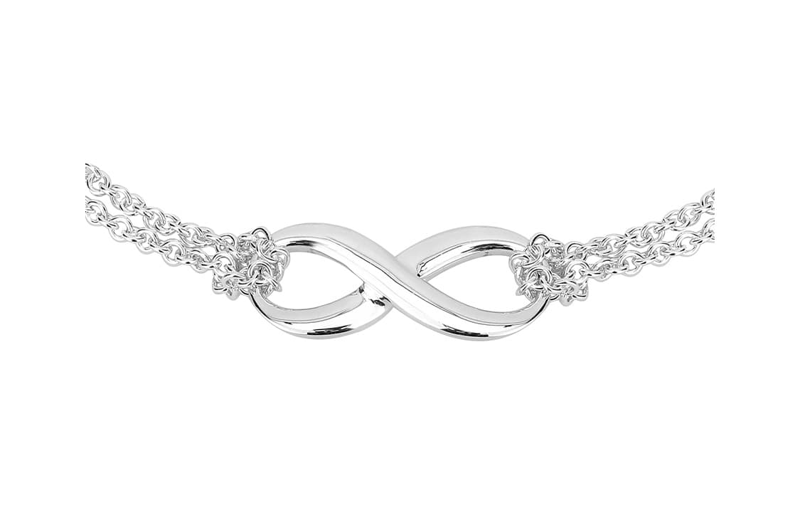 Браслет Tiffany & Co. Double Chain Bow Bracelet Silver - изображение 2