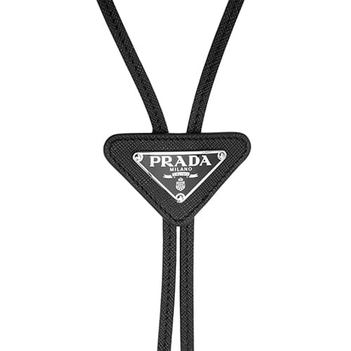 Prada Bolo Leather Tie - изображение 3