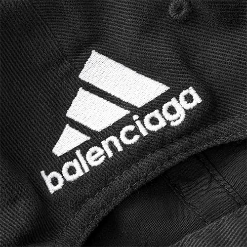 Кепка Balenciaga x adidas Baseball Cap Black - изображение 6