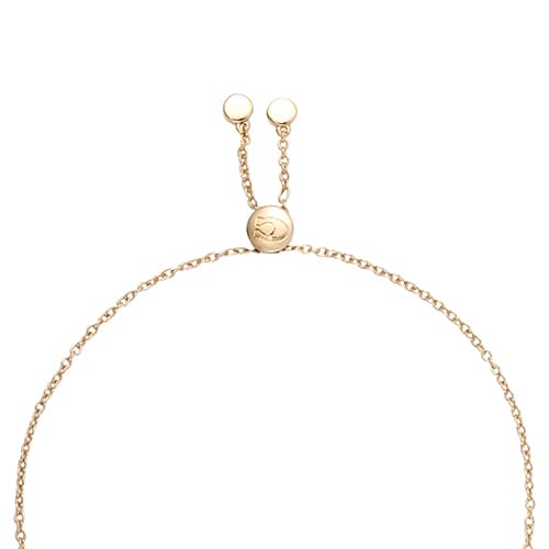 Браслет COACH Fine Jewelry Letter Zircon Gold Bracelet - изображение 4