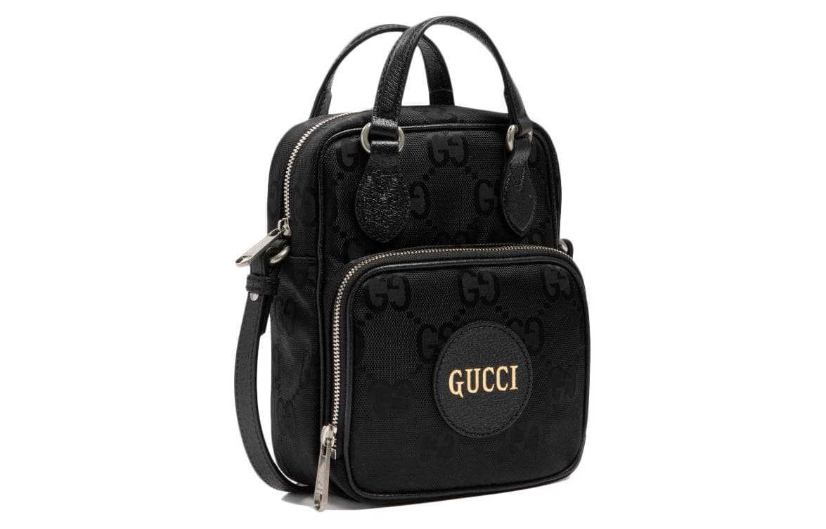 Сумка Gucci Off The Grid Nylon Tote Bag Black - изображение 2