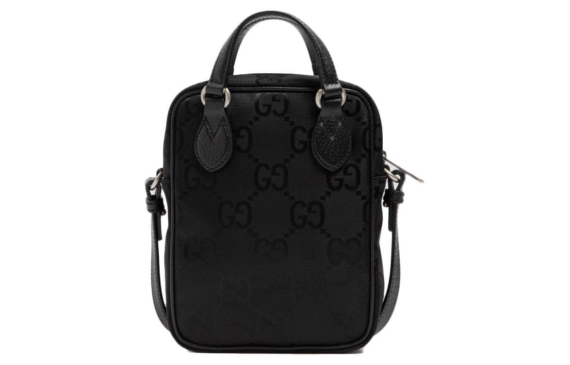 Сумка Gucci Off The Grid Nylon Tote Bag Black - изображение 3