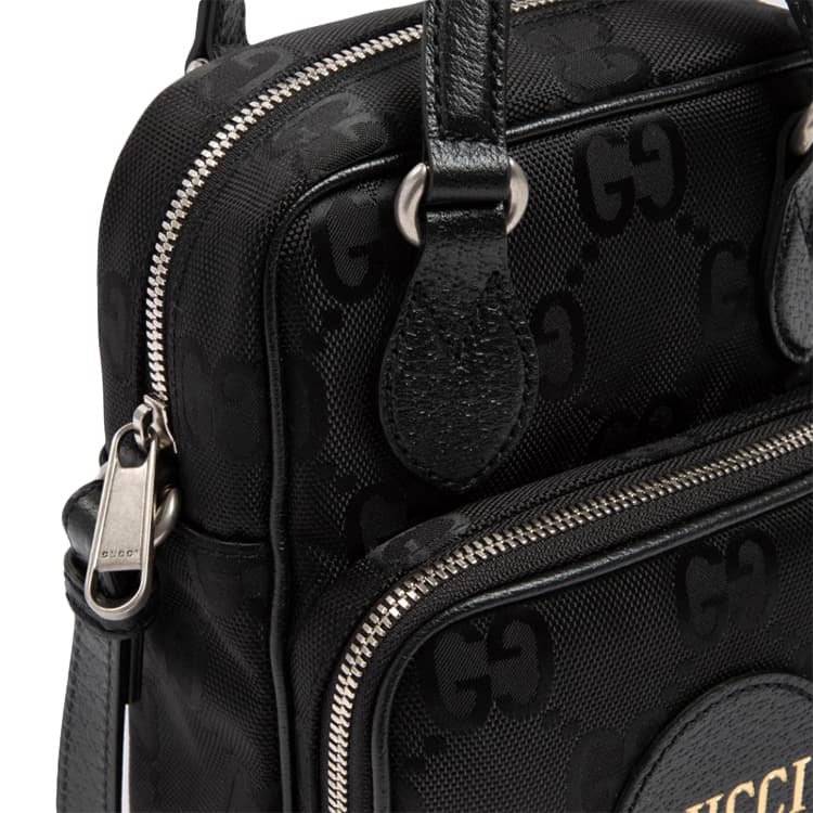 Сумка Gucci Off The Grid Nylon Tote Bag Black - изображение 4
