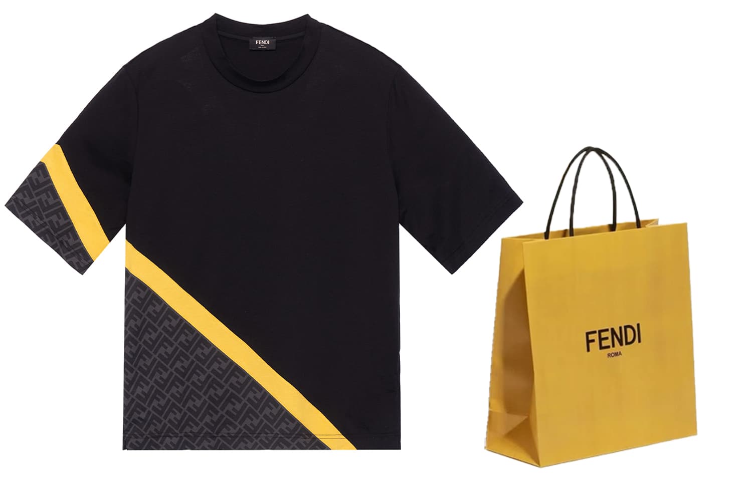 Футболка FENDI SS23 LogoT — фото 3