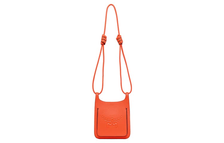 Мини-сумка MCM HIMMEL LEATHER LOGO - изображение 1