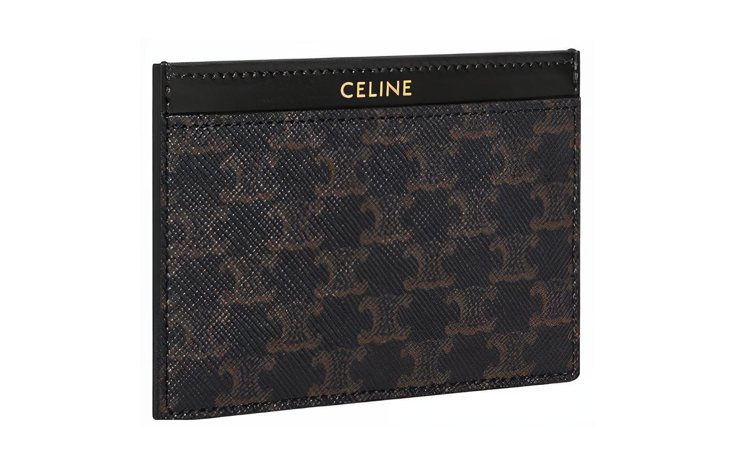 Картхолдер CELINE Triomphe Card Holder Black - изображение 2
