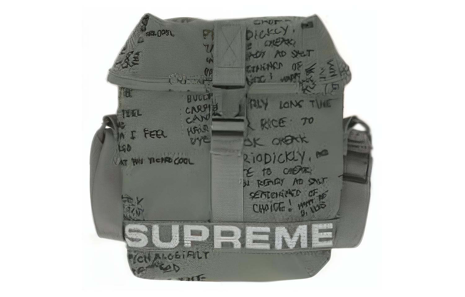 Сумка через плечо Supreme Field Side Green - изображение 3