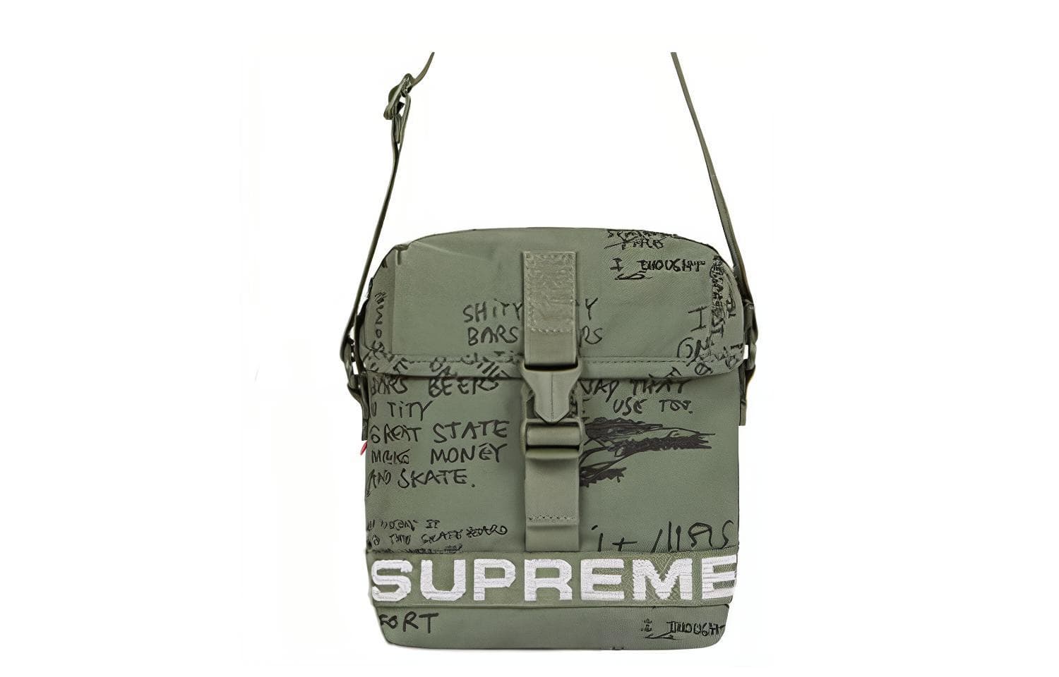 Сумка через плечо Supreme Field Side Green - изображение 5