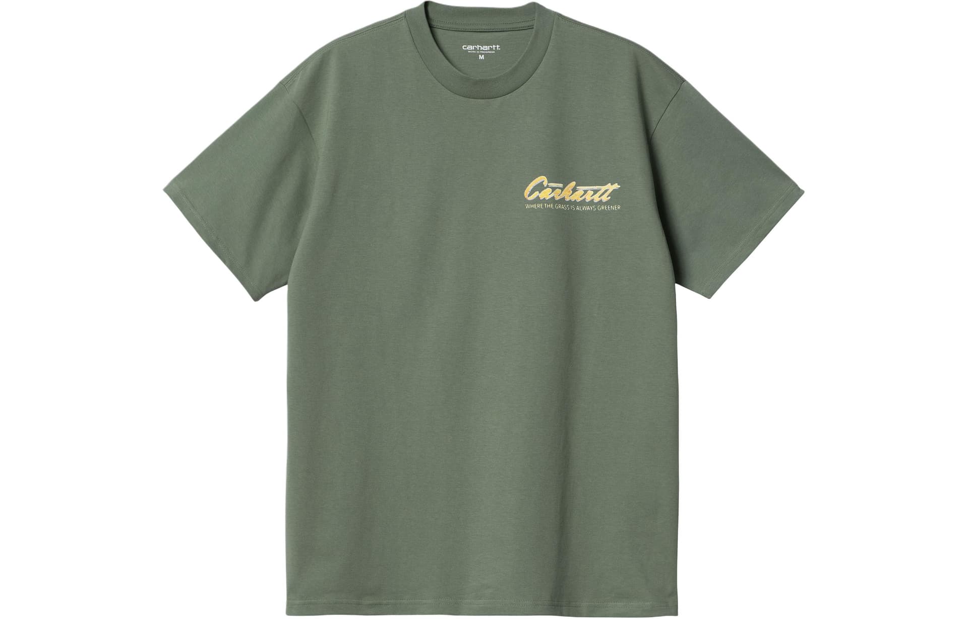 Футболка Carhartt WIP SS24 SS Green Grass T-Shirt T - изображение 2