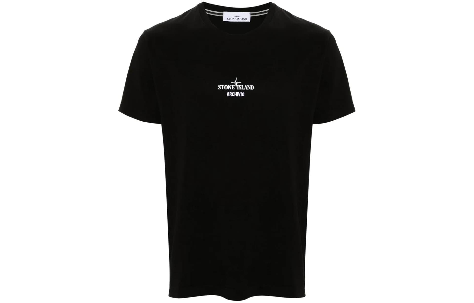 Футболка Stone Island SS24 T-Shirt Black - изображение 2