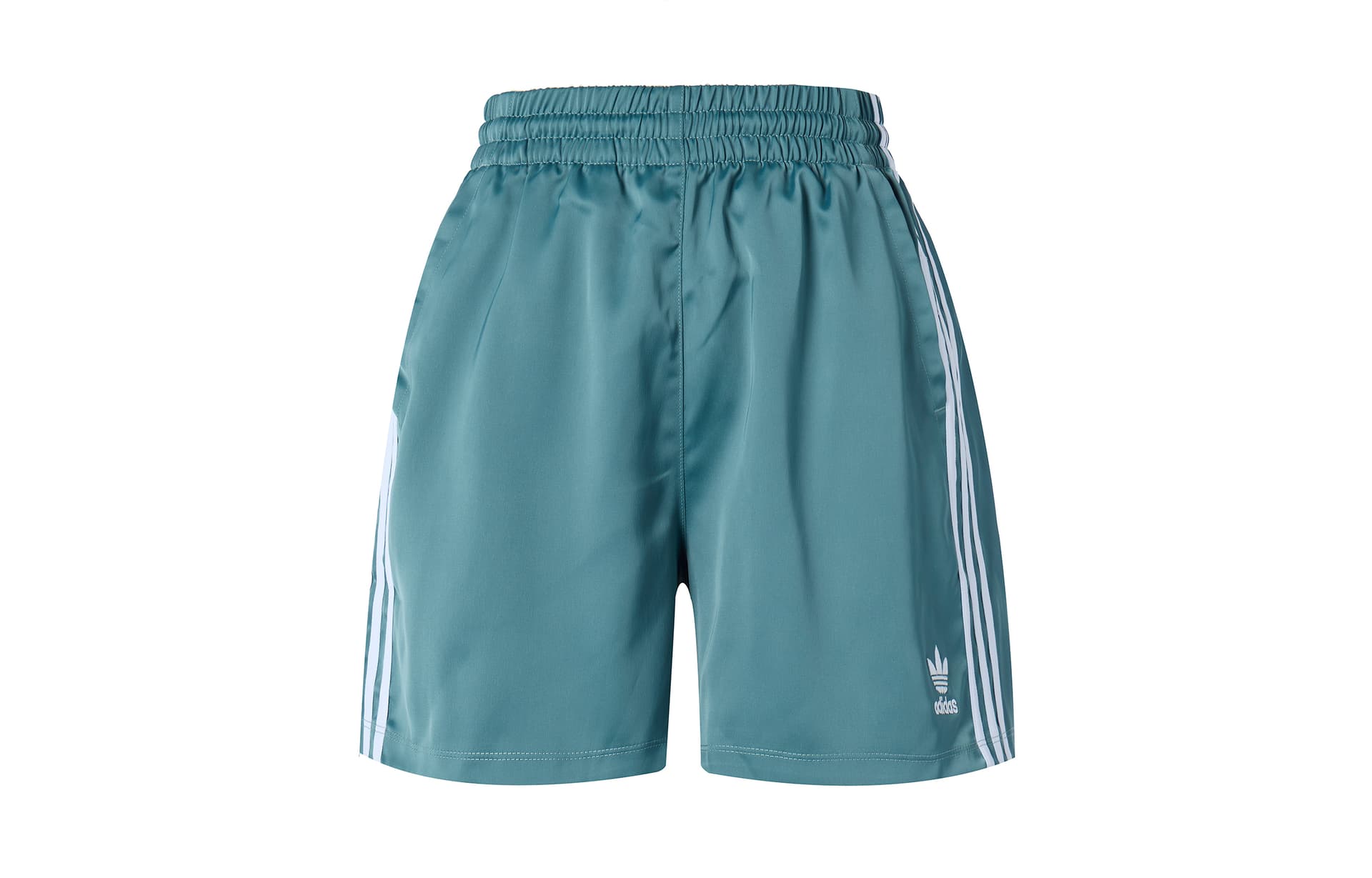 Шорты adidas Originals Satin Shorts Green - изображение 2