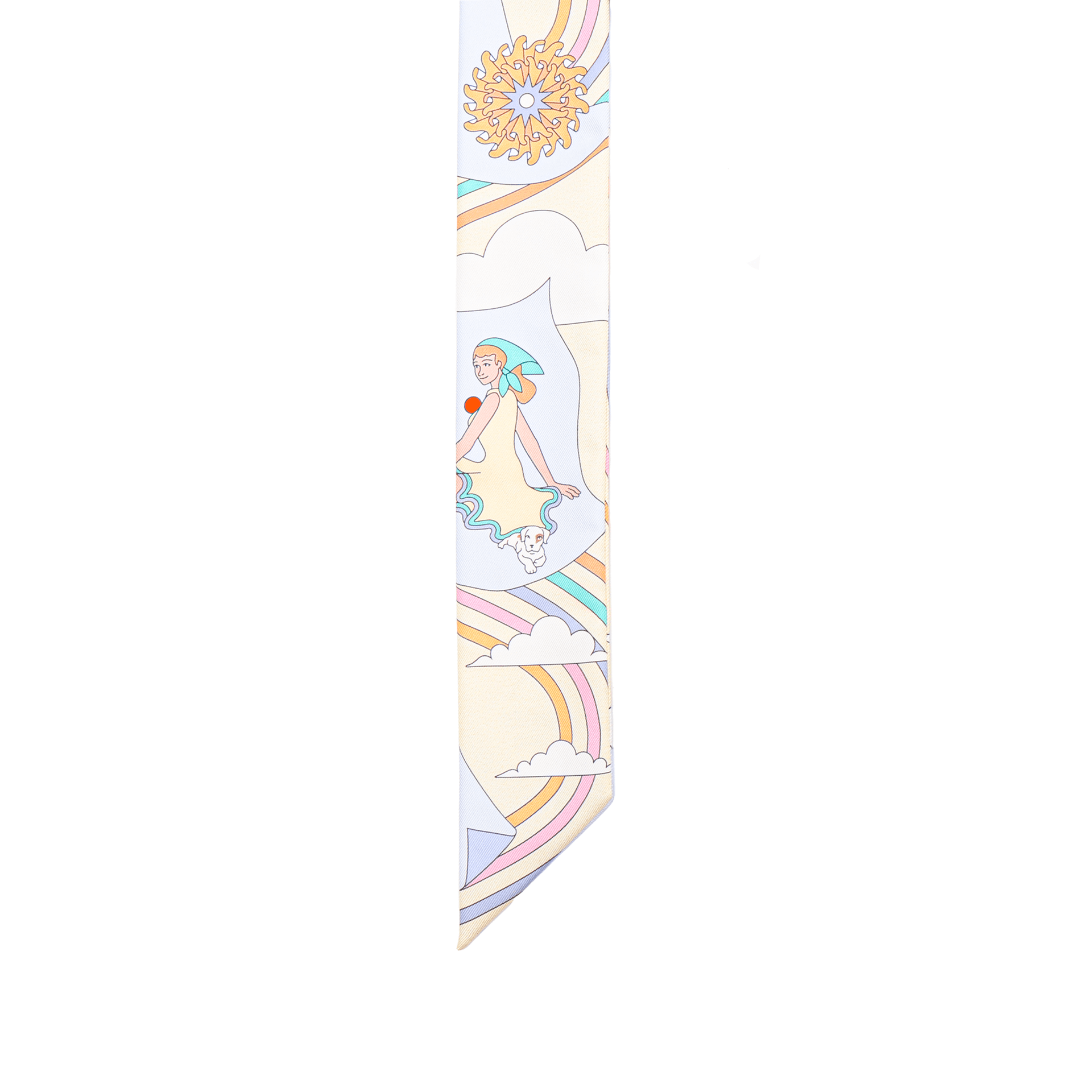 Платок HERMES carres volants twilly - изображение 2