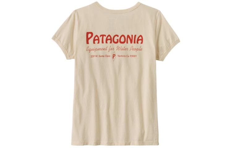Футболка patagonia Water People Organic Ringer Tee T - изображение 2