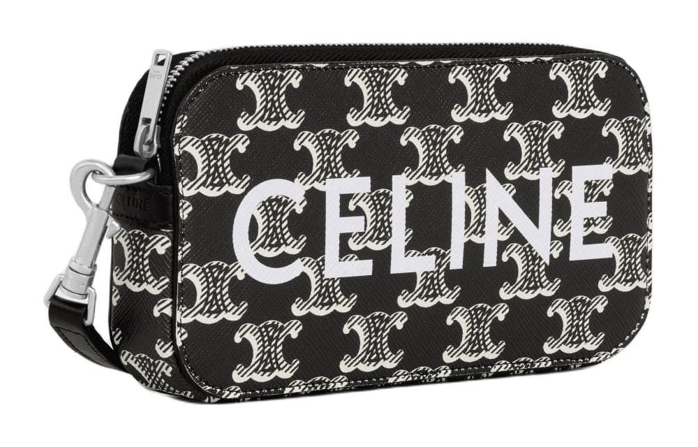 Сумка через плечо CELINE Letter Print Zipper Bag - изображение 2
