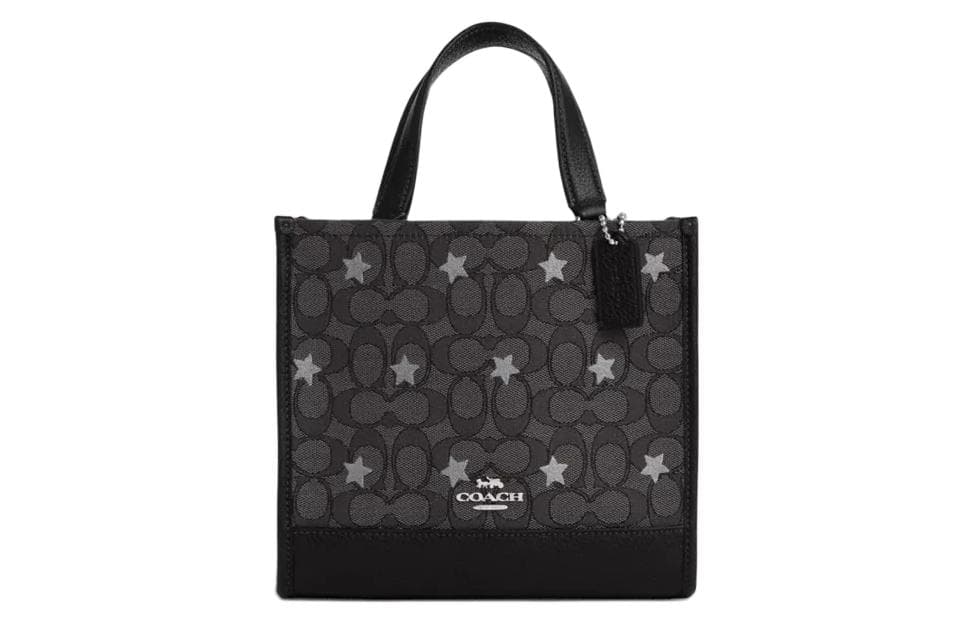 Сумка COACH Dempsey 22 Tote Bag Small Gray White Stars - изображение 1