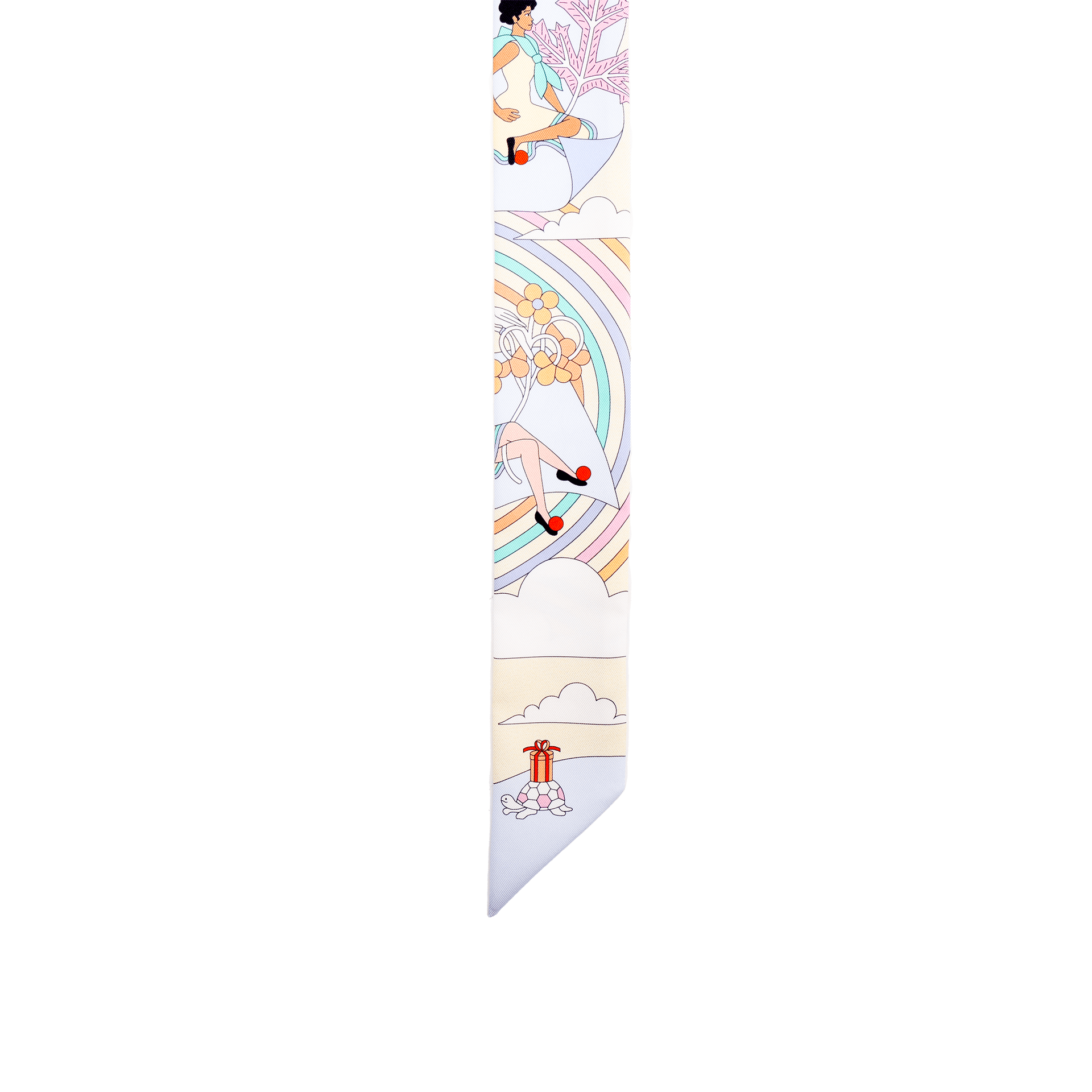 Платок HERMES carres volants twilly - изображение 3
