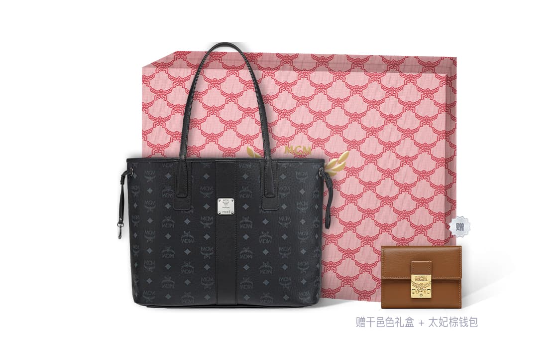 Мини-сумка MCM Liz Visetos Tote - изображение 2