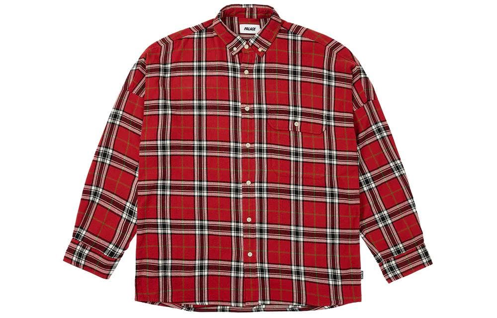 Рубашка PALACE SS24 LUMBER YAK SHIRT RED - изображение 2