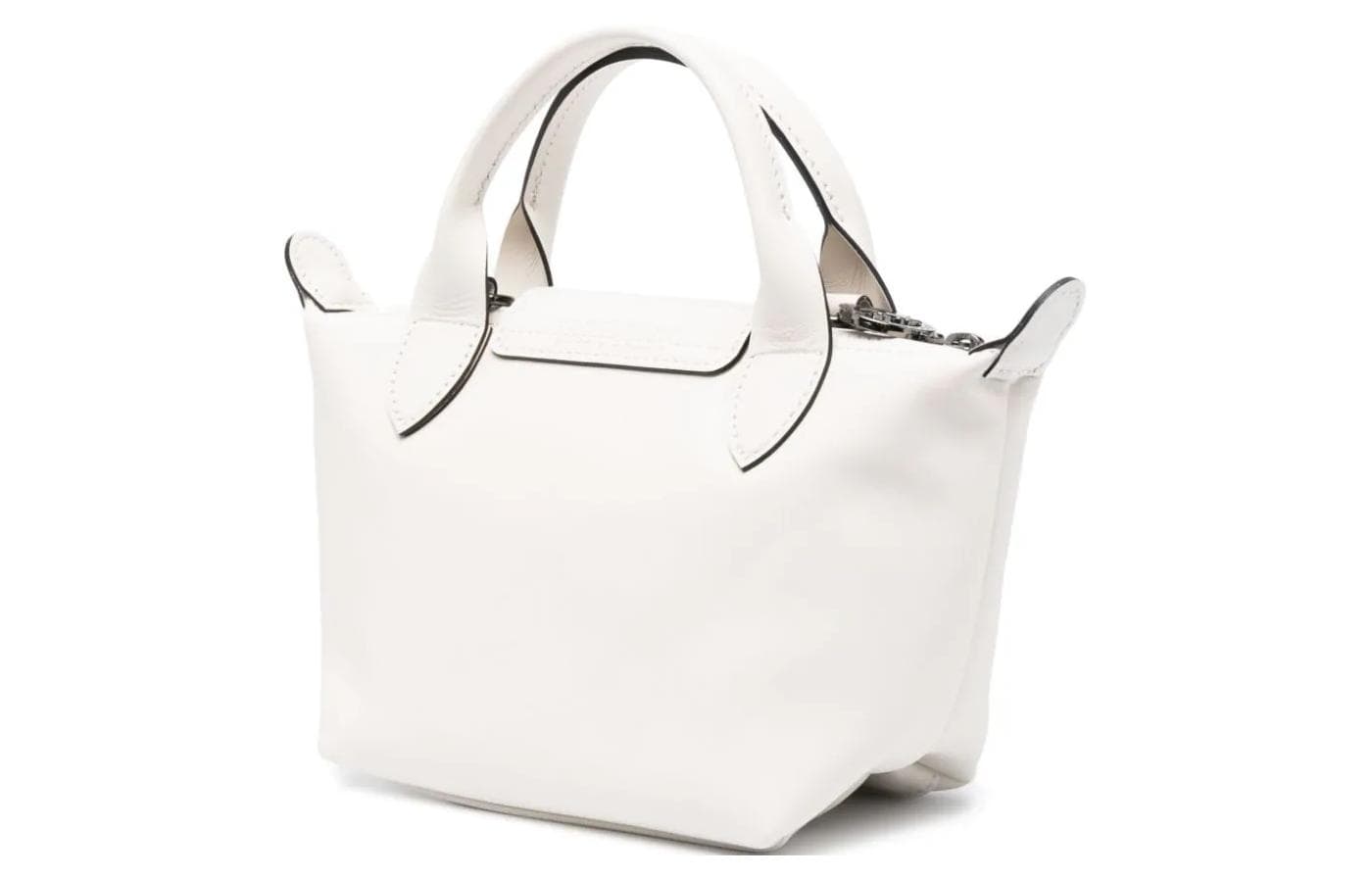 Сумка LONGCHAMP Le Pliage Xtra Корова Кожа Пельменная Сумка Сумка через плечо Мини-версия Женская Бежевая - изображение 3