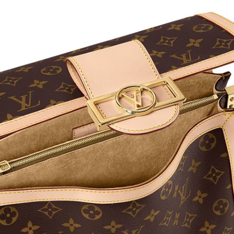 Сумка через плечо LOUIS VUITTON Dauphine Soft GM - изображение 5