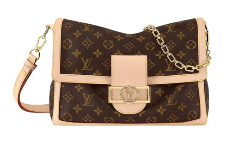 Сумка через плечо LOUIS VUITTON Dauphine Soft GM - изображение 1