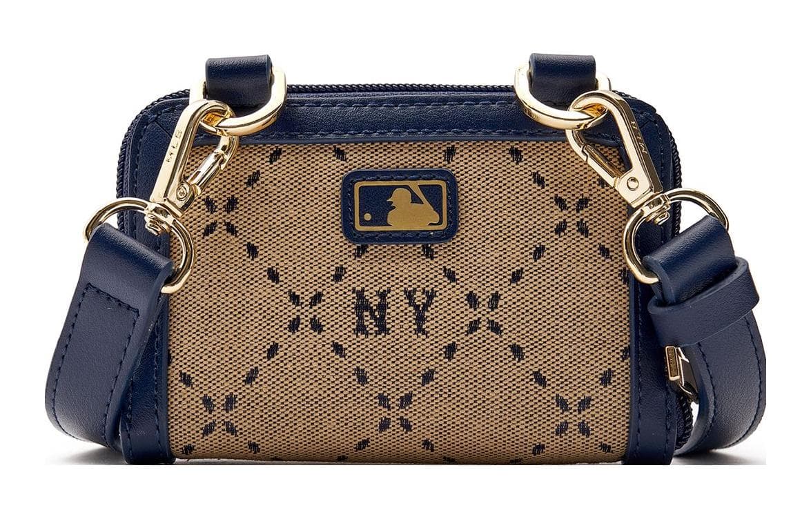 Сумка через плечо MLB Искусственная кожа Комбо Сумка Камера Сумка Сумка через плечо Стандартная (Стандартная) Унисекс Хаки - изображение 5