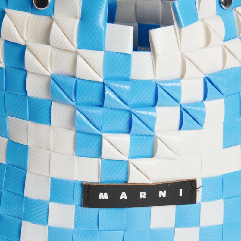 Сумка MARNI Diamond Basket Logo Tote - изображение 5